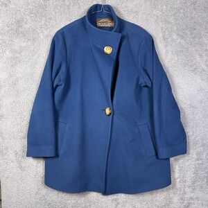 Overland Coat Womens 14 American Woolen Company Jacket USA Made Blazer Overcoat